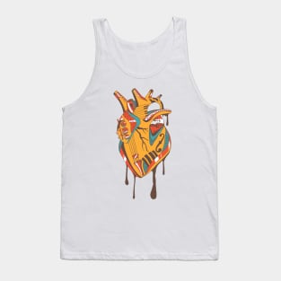 Cafe Musical Heart Tank Top